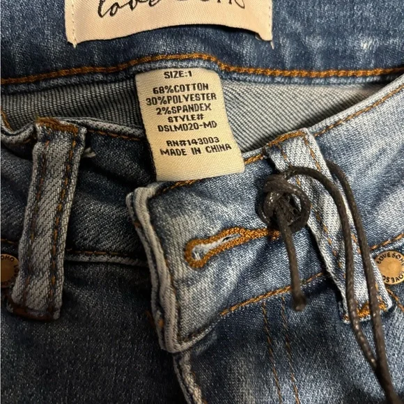 Vintage Blue Flare Wide Leg Jeans - Picture 3 of 3